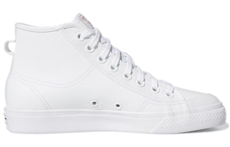 adidas Nizza Trefoil Hi Облачно-белый Золотой металлик Женские H01134