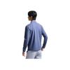 Anta Plain Stand Collar Long Sleeve T-Shirt Men Tops Muse-Blue 952437401-2