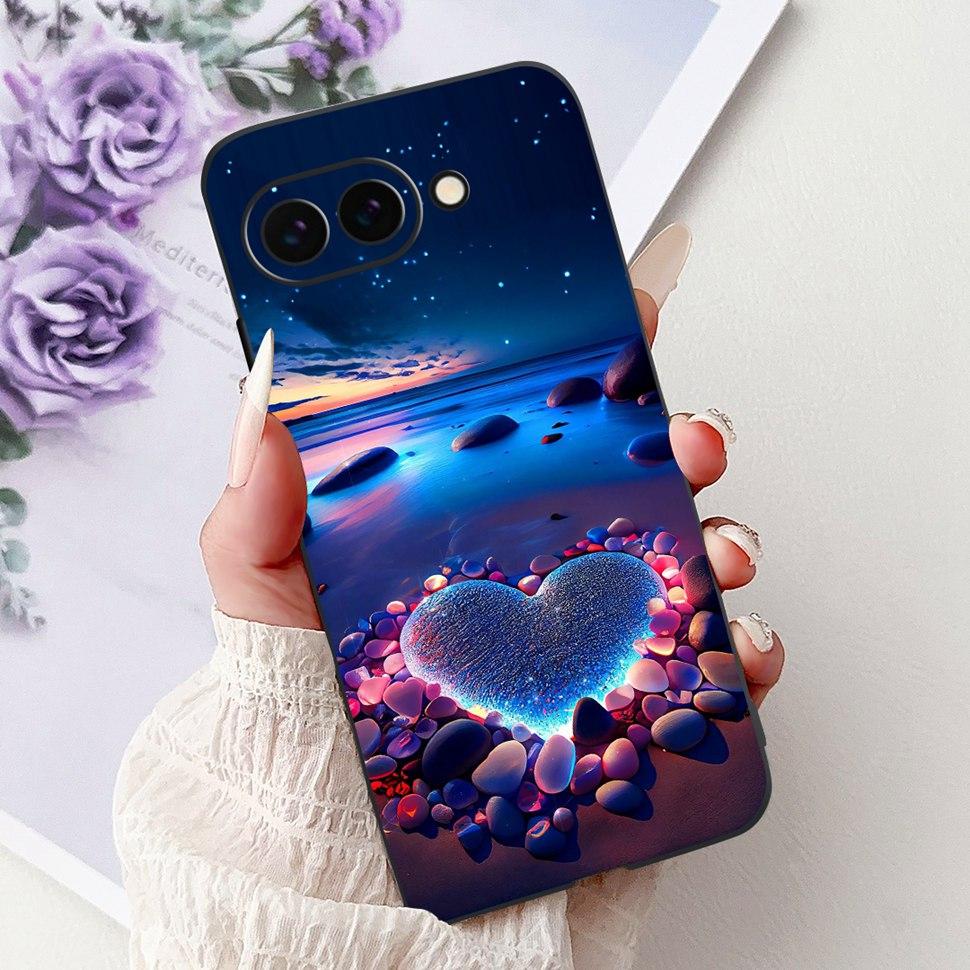 Fashion Butterfly Case For Google Pixel 9a Case 6.3" Soft Silicone TPU Phone Cases For Google Pixel 9a Pixel9a GTF7P Back Cover
