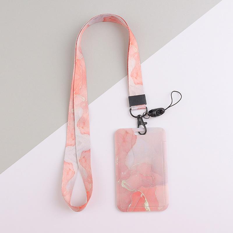 Cartoon Credential Card Holder Bags Doctor Nurse Neck Strap Lanyards Keychain Pass Card Holder Hang Rope Lariat Lanyard Gifts