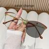 Trendy Blue Light Blocking Glasses For Women Fashionable High End Anti Radiation Eyewear With One Piece Beam Frame