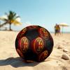 AC Milan Size 5 Soccer Ball, Machine-Stitched PVC, Durable & High Bounce, All Ages Fit, fan merchandise, matches & outdoor use.
