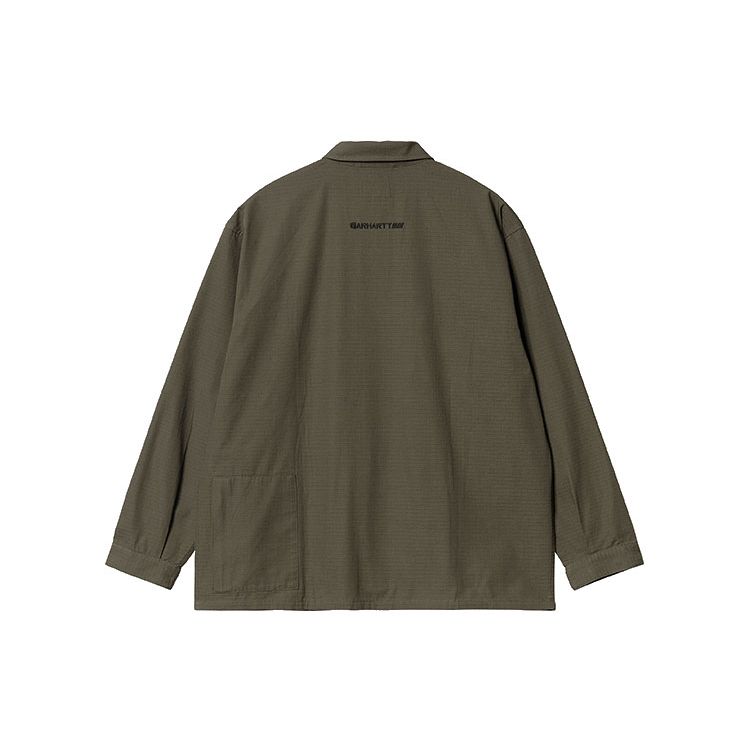 Carhartt WIP Карманная повседневная рубашка Свободная куртка Мужские куртки Зеленая A221036-966-68