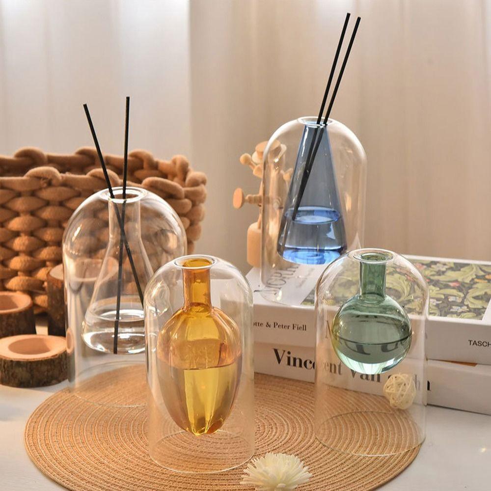 Minimalism Aromatherapy Diffuser Bottle Creative Essential Oil Evaporation Bottle Home Decorations