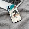 S-A-Унесенные призраками Черный Мягкий Силиконовый Чехол для Телефона для Samsung Galaxy A73, A71, A72, A70, A53, A52, A51