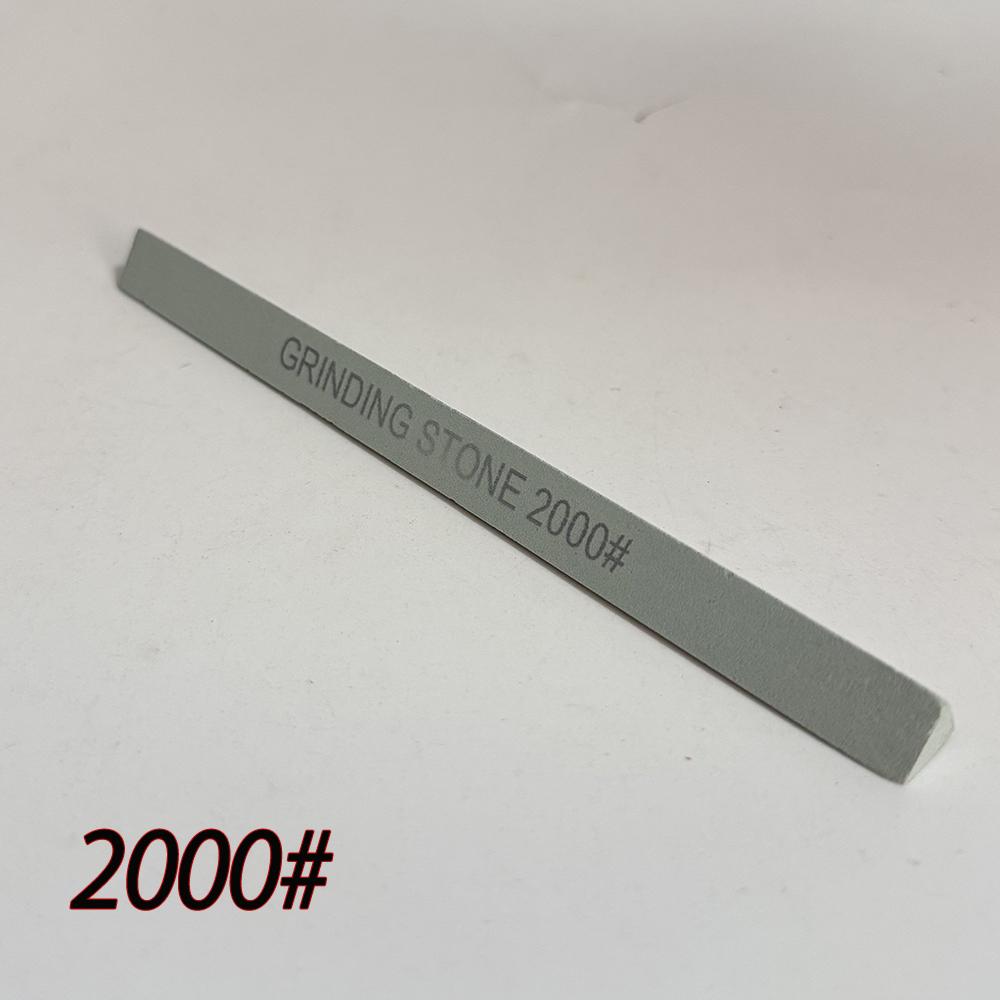 Knife Sharpening Tool Whetstone Set 80-3000 Grit Silicon Carbide Sharpening Stone Triangle Oil Stone for Kitchen Knife Scissors