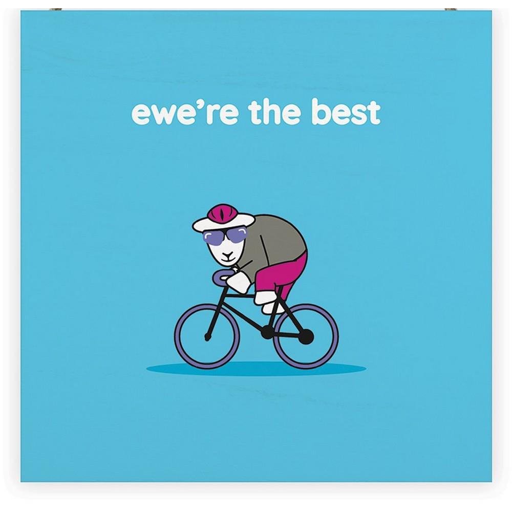 Herdy Ewe're The Best II Plaque