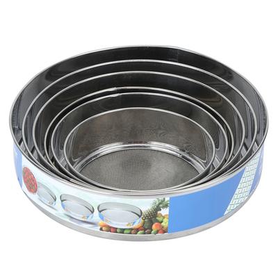 6 шт./компл. из нержавеющей стали мелкое сито для муки сито сито для выпечки аксессуары кухонные принадлежности