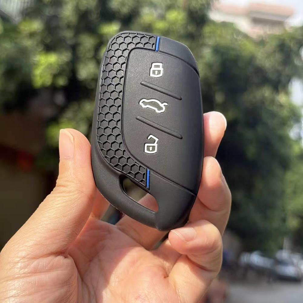Брелок для MG GT 2026 ZS ZX HS GT MG5 VE MG6 Силиконовый Чехол для брелока автосигнализации Держатель корпуса брелока Брелок