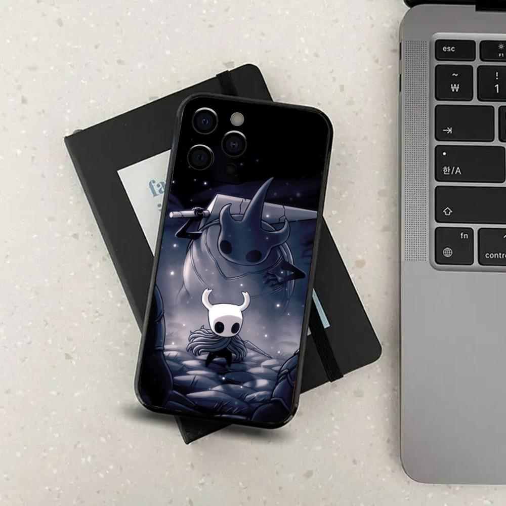 Чехол для телефона H-Hollow K-Knight для Apple iPhone 15,14,13,12,11,Pro,X,XS,Max,XR,Plus,Mini Мягкий черный чехол