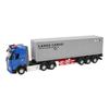 Игрушка RC Semi Truck с открывающимися дверями, контейнеровоз, сплав, музыка, RC Semi Transporter Truck