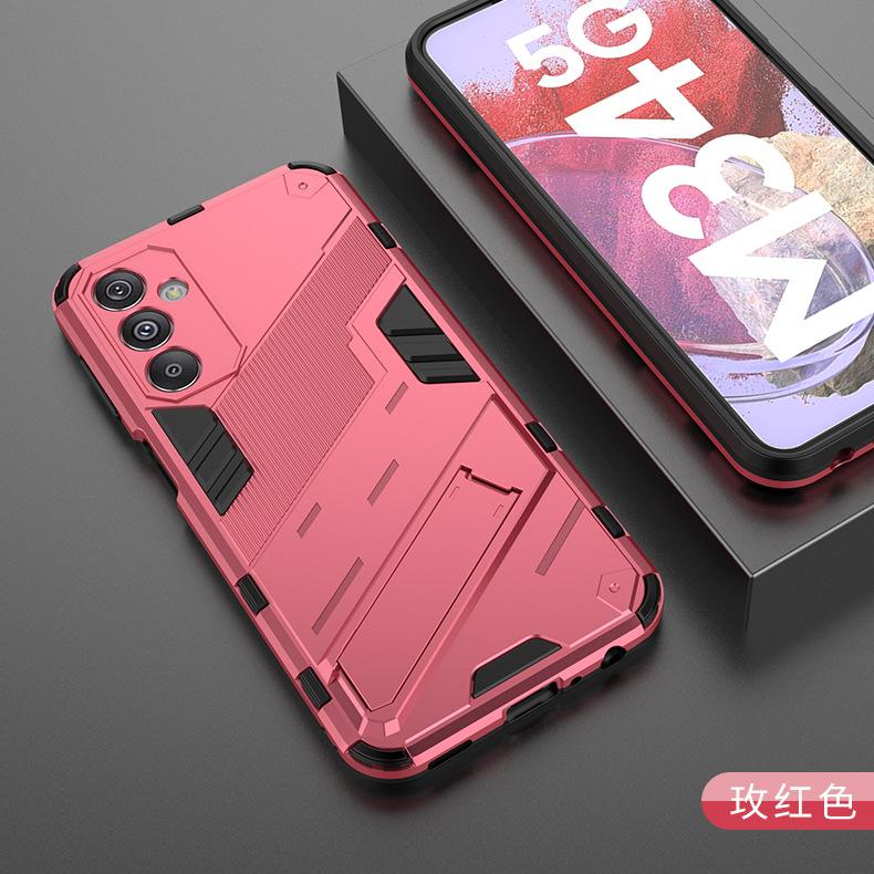 В наличии, подходит для Samsung M11 новый противоударный чехол-броня для мобильного телефона, Samsung M11 чехол для мобильного телефона с подставкой, противоударный.