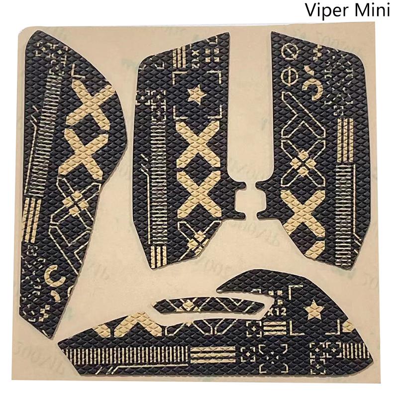 Наклейка на рукоятку мыши, наклейка ручной работы, нескользящая, всасывающая пот для Razer Viper