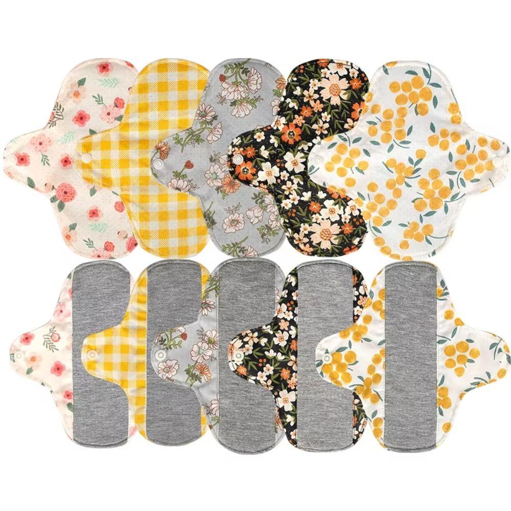 Graphene Reusable Sanitary Pads Fast Absorbent Panty Liner Breathable Nursing Pad for Women Night