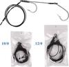 Shark Rigs 7691 Stainless Steel Fishing Hook 400LB Double Drop Rig Shark Rigs for Big Games 5/0 6/0 8/0 10/0 12/0