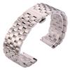 Watchband Watch Band Bracelet 20mm 22mm 24mm 26mm Women Men Silver Wrist Stainless Steel Universal Watch Strap Stainless Steel Strap