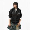 American Fall Winter 350g Fleece Hoodie Men Women Oversize Printed Casual Couple Zip Up Sweatshirt