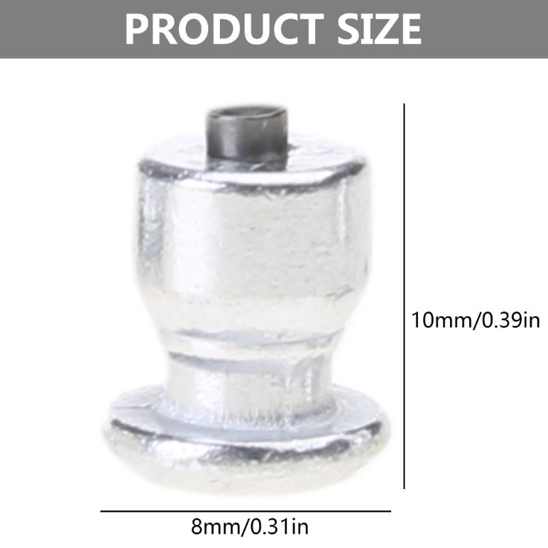 100 шт. Универсальные шипованные болты для колес велосипеда, мотоцикла, противоскользящие шипы