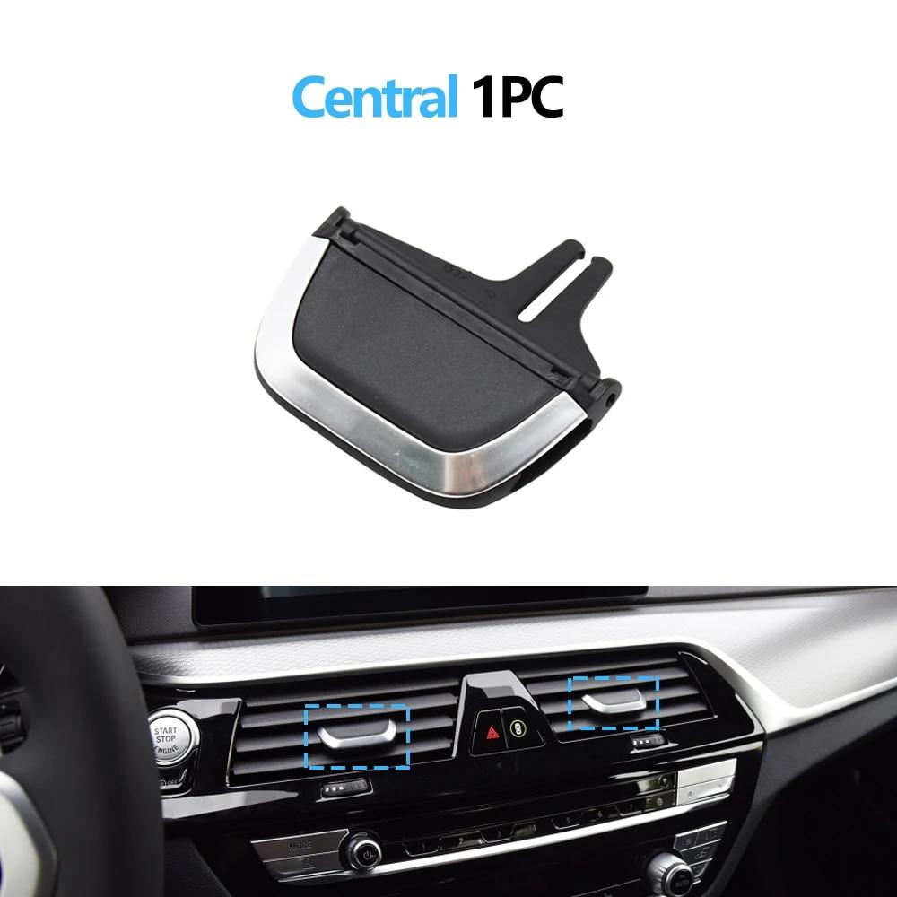 Car Front Rear AC Vent Toggle Grille Clip Slider Replace For BMW 5 6GT Series G30 G31 G38 G32 520d 525i 530i 540i 540d 2017-