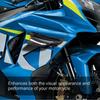 Обтекатель бокового крылышка, аэродинамический дефлектор, спойлер для Suzuki Hayabusa GSX-R1000 S1000 GSX-R750 GSX-R600 GSX250R