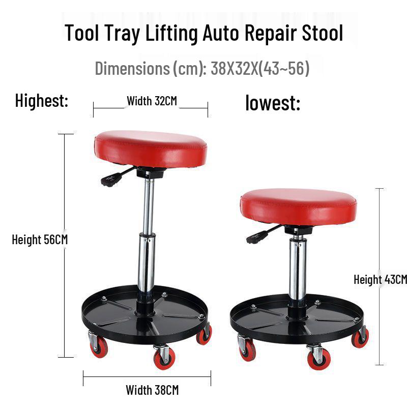 Holy Card Multi-Purpose Repair Bench: Work Stool, Skateboard Tool, Auto Maintenance Aid