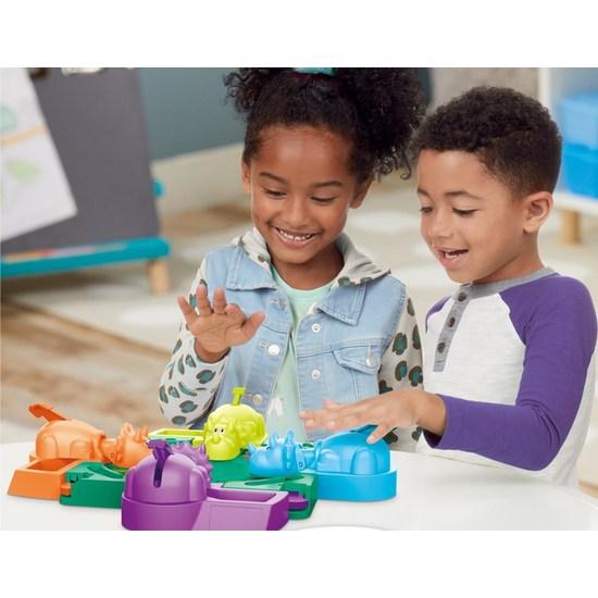 Hasbro Gaming Childrens Hungry Hippo Dinosaur Edition Настольная игра, популярная корейская игра