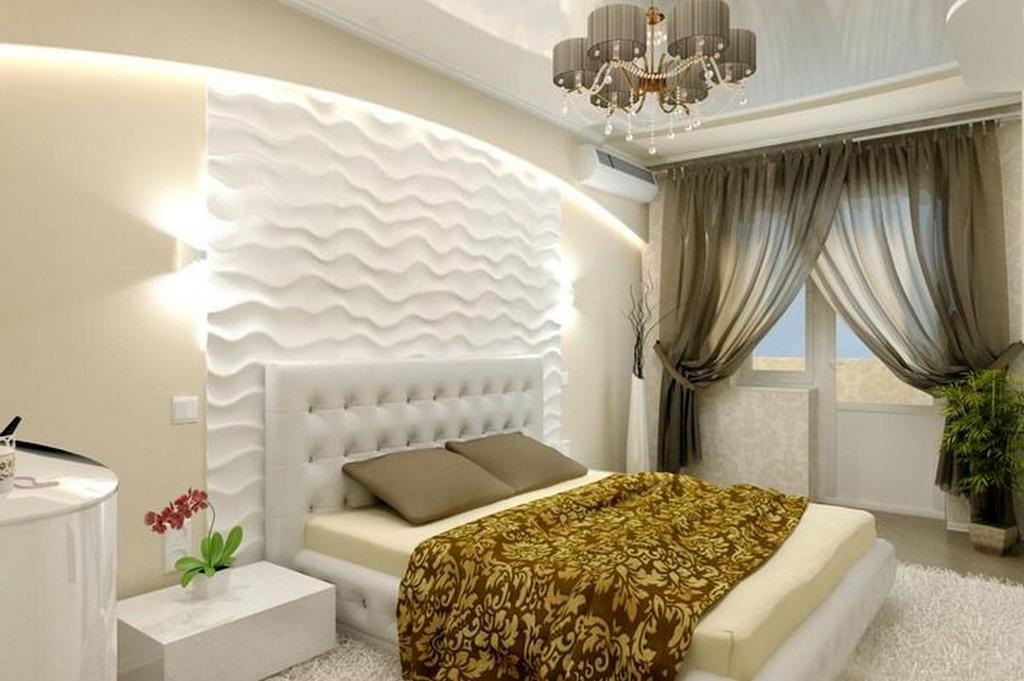 3D Wall Panel Mold for Gypsum, Plaster or Concrete Tile for Decorative Wall Panels 'Efir'