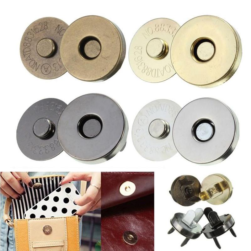 10Pcs Sewing Magnetic DIY Metal Snap Buttons Hand Needlework Accessories Clothes