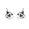 925 Sterling Silver Earrings for Women Original Charm Double Hoop Earrings Pave CZ Fine Engagement Anniversary Jewelry E335