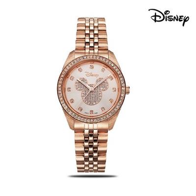 Женские наручные часы Disney Микки Маус с металлическим браслетом OW097RG