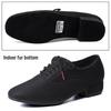 Men's Breathable Mesh Dance Shoes with Soft Rubber Sole