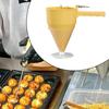 Batter Dispenser Funnel Cake Detachable Sel Roti Maker with Rack for Chocolate Takoyaki