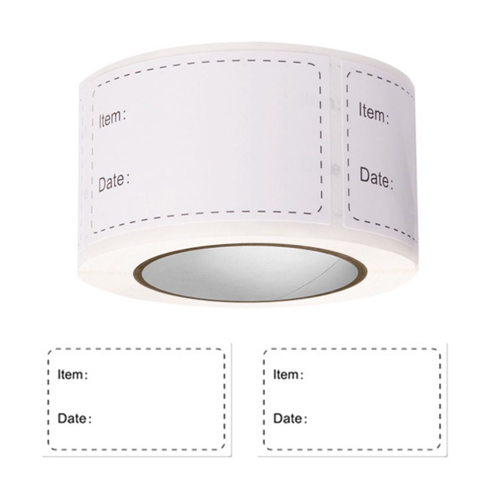 Food Freezer Self Adhesive Food Stickers Food Storage Label Kitchen Sticker Date Content Label