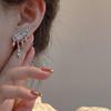 Серьги-гвоздики «Капли воды» с персонализированным дизайном, суперблестящие, в стиле INS для женщин, сексуальные аксессуары