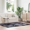 VidaXL Shaggy Rug with Long Pile Dark Grey 130x200 Cm Polyester, Rug, Bedroom Rug, Modern Rug, Living Room Rug, 4102832
