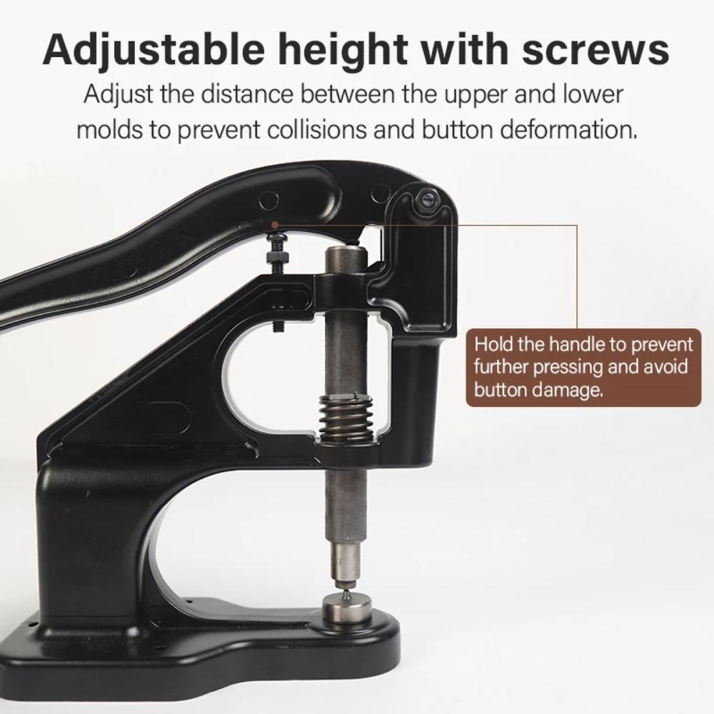 Инструмент для ручной установки пуговиц, немая штамповка, пуговицы, застежки, ручная прижимная машина для петель, инструменты для домашнего творчества, пресс-форма