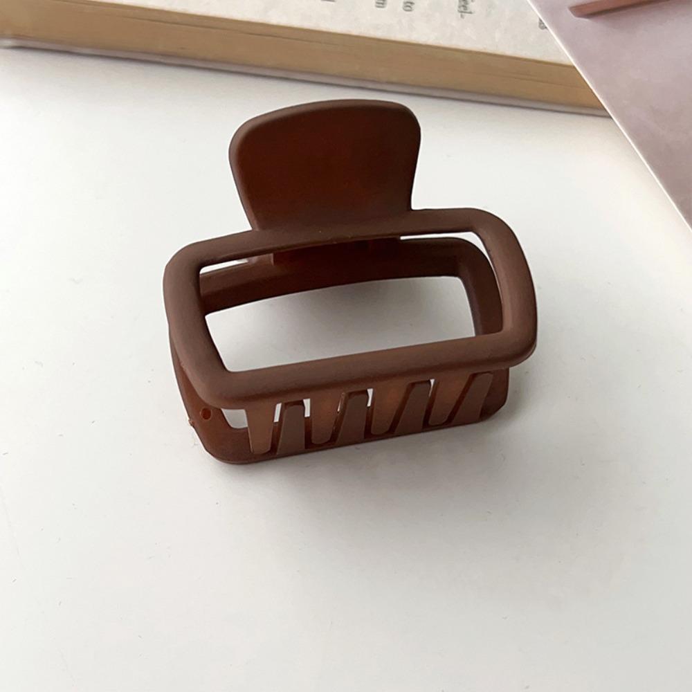 Нескользящие заколки-крабы для волос Матовые зажимы для волос Корейские аксессуары для волос Женщины Девушки