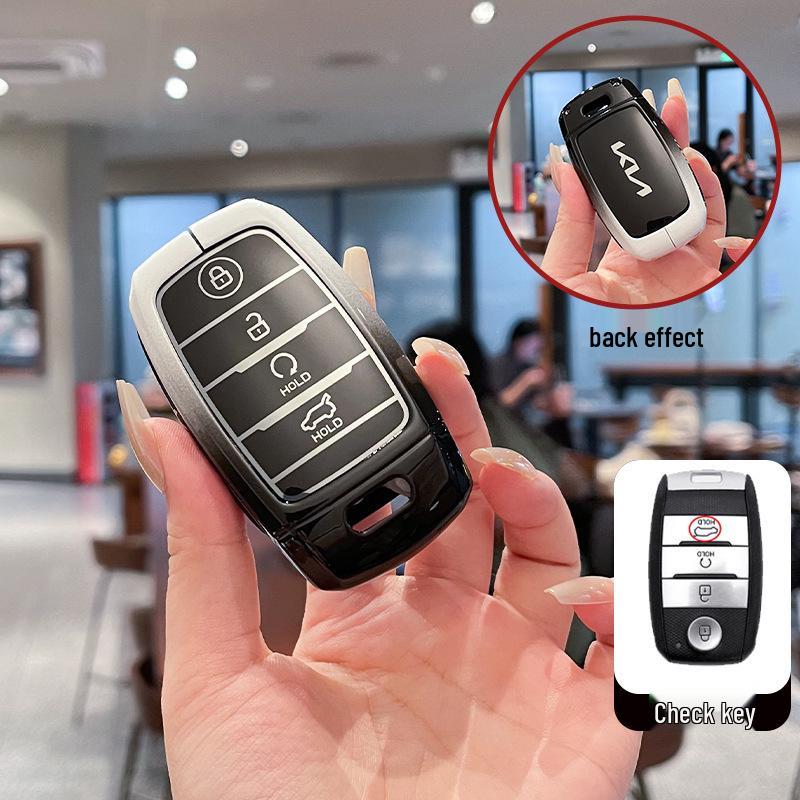 Умный металлический чехол для ключей Kia Huanchi KX3/KX4/KX5/KX7 2023