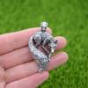 Славянский лис Кулон Viking Jewelry Ожерелье для мужчин Готические животные Аксессуары Ручная работа Норвежский амулет