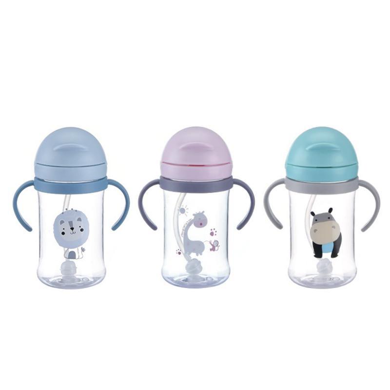 Чашка для кормления детей с соломинкой. Дети учатся кормлению. Питьевая бутылочка. Детская тренировочная чашка с соломинкой.