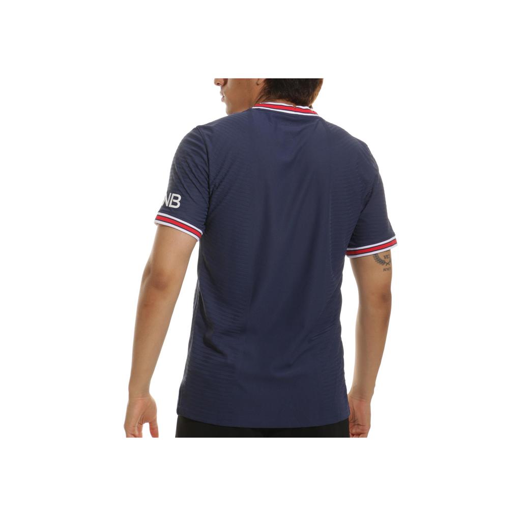 Jordan Тренировочный спортивный футбольный трикотаж с коротким рукавом Light Edition, сезон 21–22, мужские топы синего цвета CV7851-411