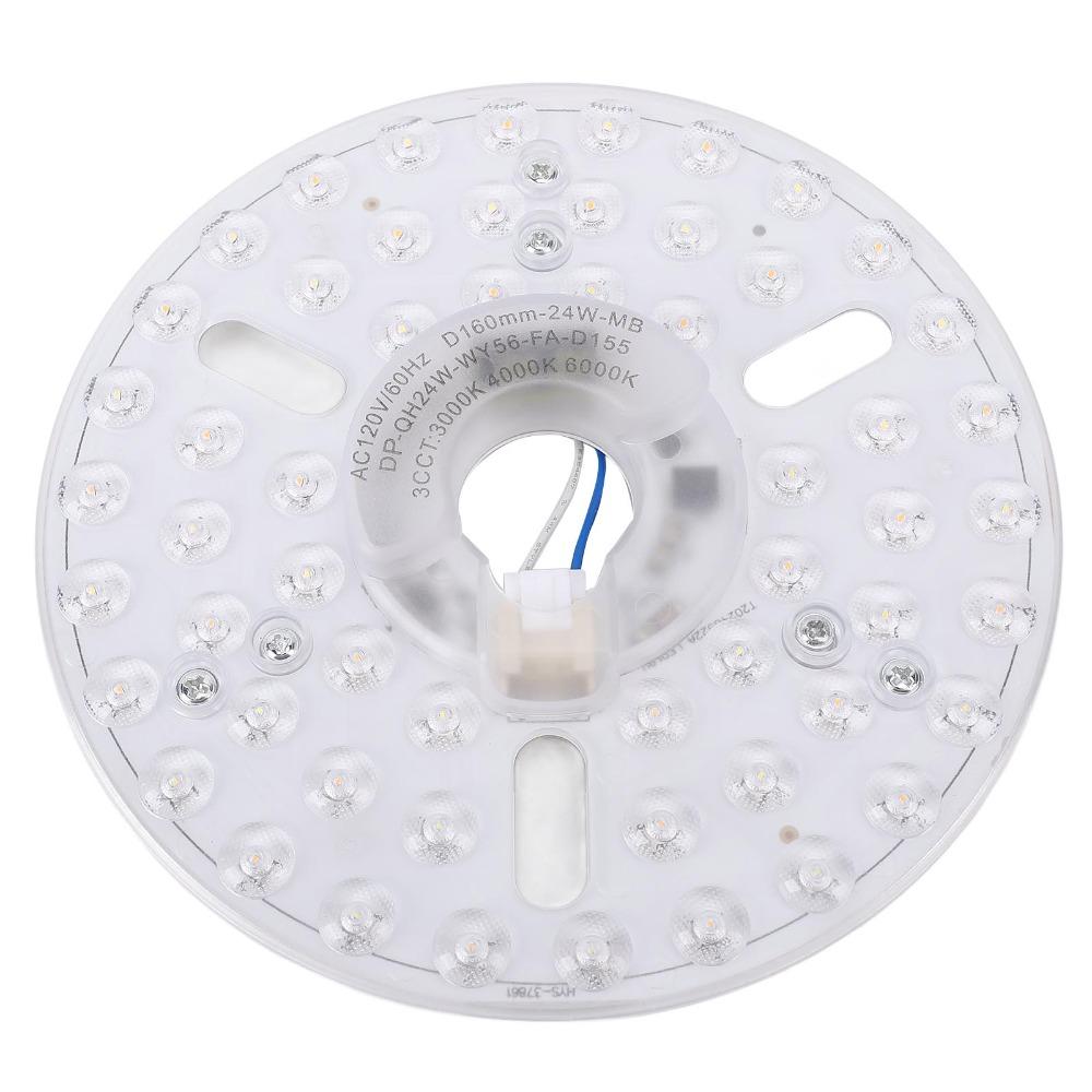 24W LED Ceiling Fan Light Kit Dimmable Ceiling Fan Light Replacement Board Chandeliers