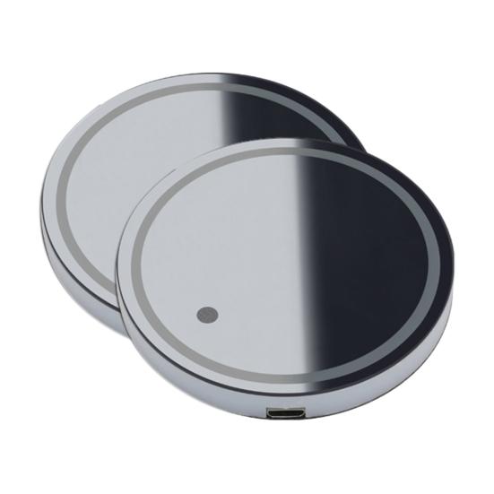 LED Car Cup Holder Light 7 Colors Light Up Cup Coaster USB Rechargeable Interior