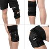 1 шт. Регулируемый шарнирный наколенник с поддержкой надколенника, рукав-обертывание, стабилизатор, для спорта, бега, тренажерного зала