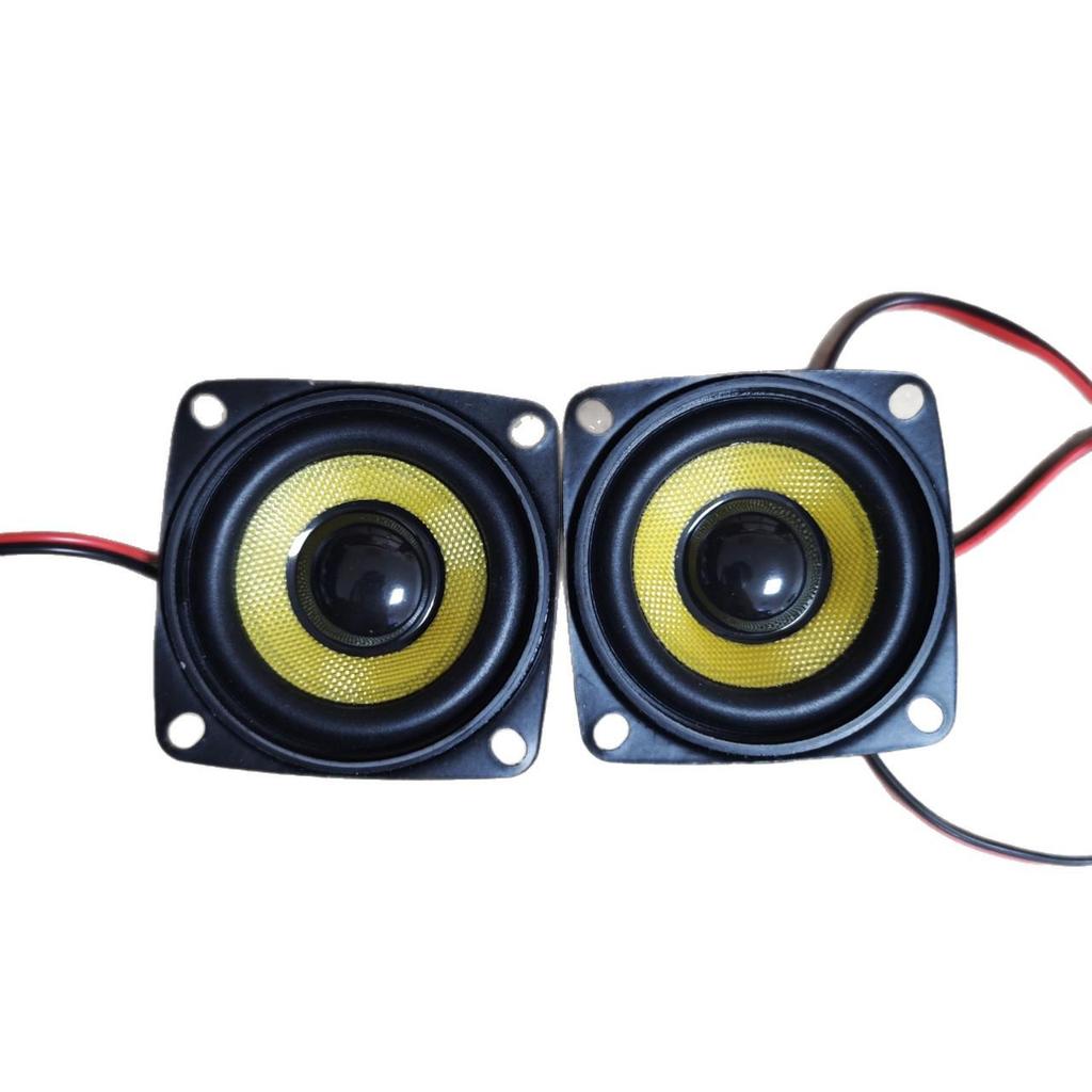 ILouder 52-мм 16-ядерный неодимовый полнодиапазонный квадратный динамик 2 дюйма со стекловолокном