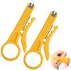 Wire Stripper of Mini Wire Stripper Cable Stripper Hand Repair Easy To Suitable for Stripping Cables (Set 2) Tool, Multi-functional Tool, Carry,