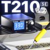 Паяльная станция Mechanic T210 Светодиодный цифровой дисплей Быстрый нагрев за 5 секунд 3 температурных режима в памяти Автоматический спящий режим Паяльная станция