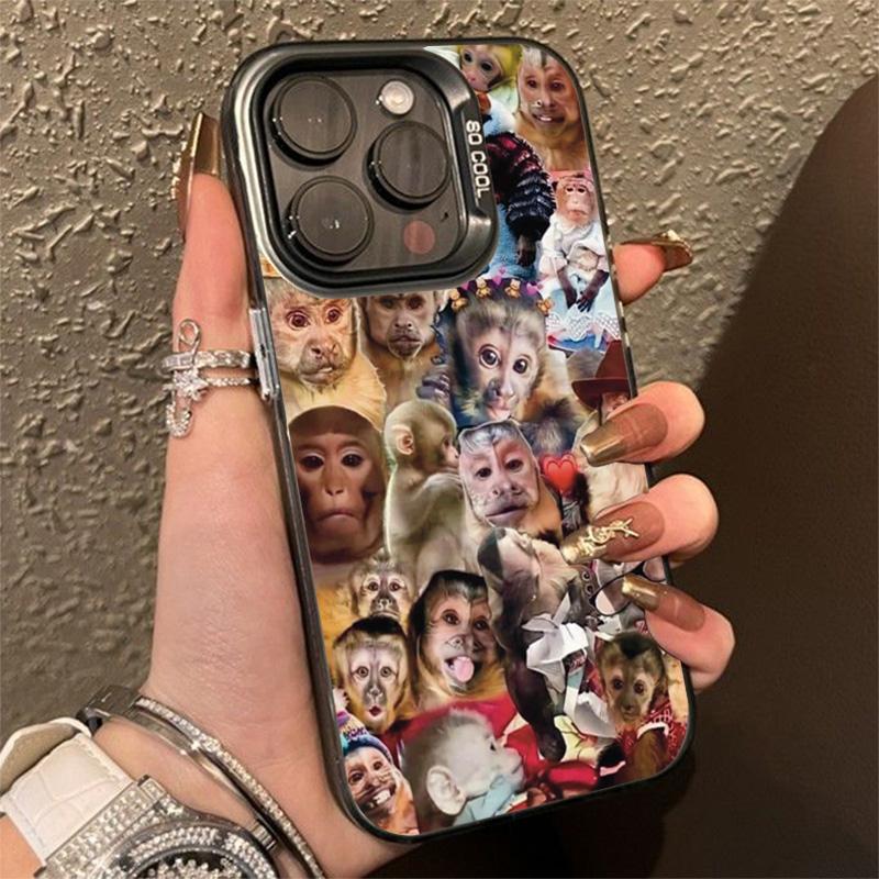 New Creative Monkey Pattern Case For Samsung Galaxy A26 A36 A56 A25 A35 A556 A34 A54 A53 S25 S24 Ultra S23 FE S22 S21 Plus Cover