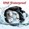 2Pc 6 LED Motorcycle Headlight Waterproof Super Bright Headlight Motorcycle Spotlights Auxiliary Scooters Work Light Accessories