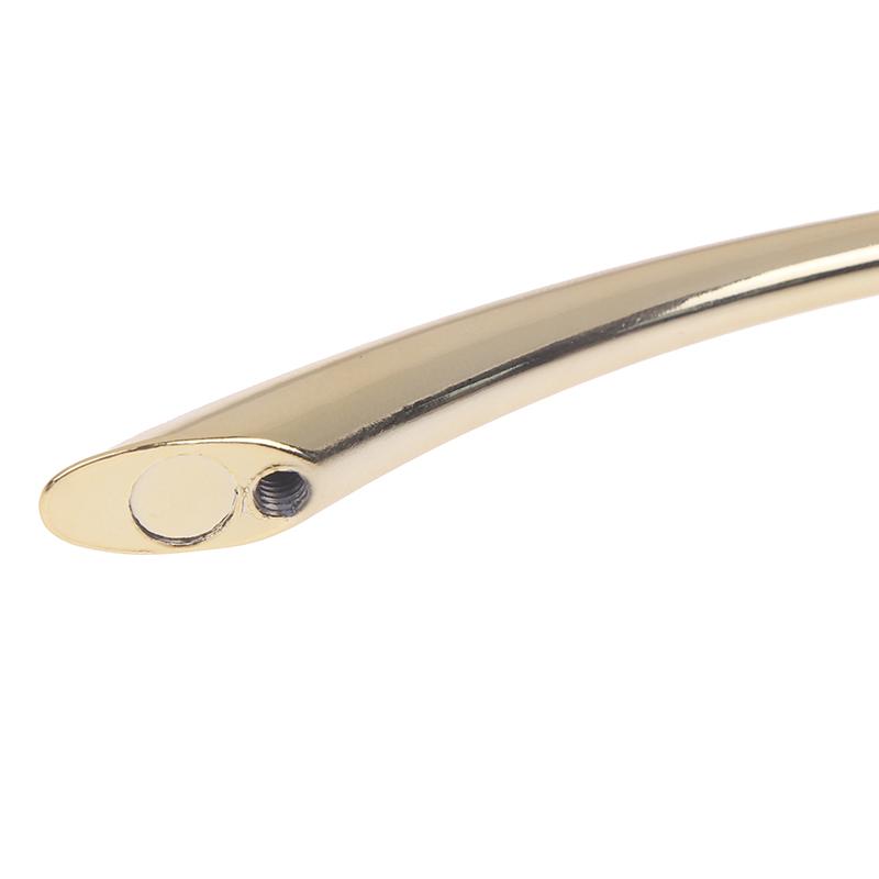 Ручка для двери шкафа из цинкового сплава, простая изогнутая ручка для ящика, многофункциональная ручка для гардероба, обувницы, мебельная фурнитура